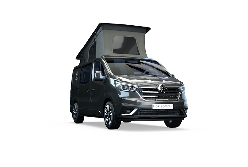 Fourgon Renault Trafic extérieur Gris Comète