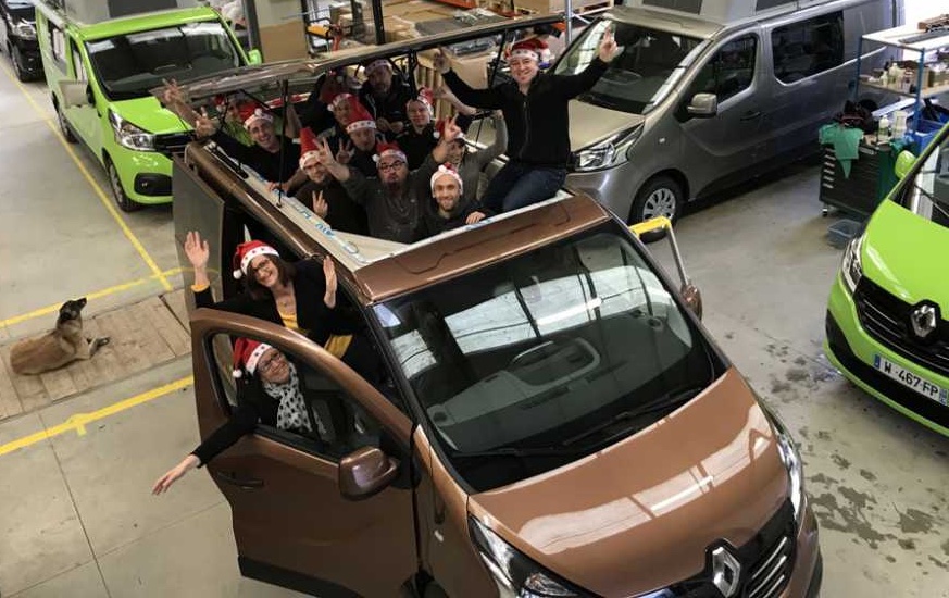 amenagement Renault trafic equipe glenan concept cars en bretagne