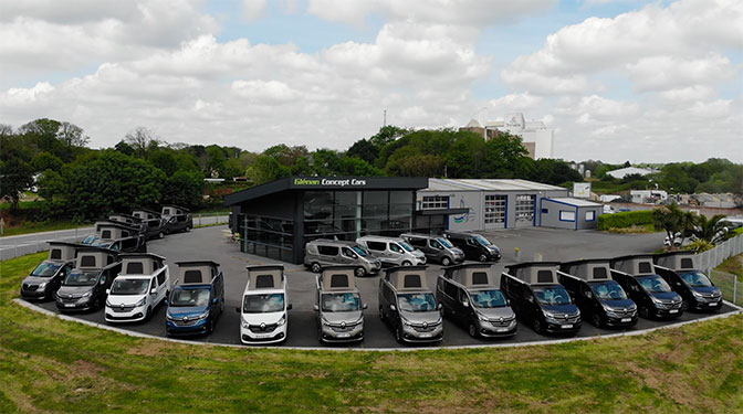 showroom van amenage cle en main renault trafic glenan concept cars a concarneau