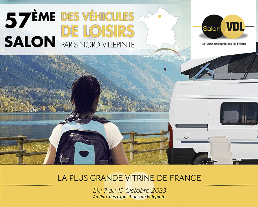 Salon des véhicules de Loisirs Paris Villepinte 2023