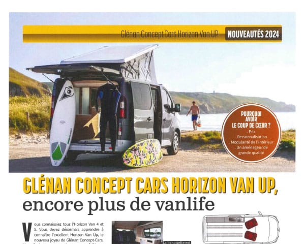 L’HorizonVan UP, encore plus de vanlife