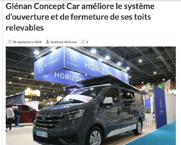 Nouveau système d’ouverture et de fermeture de toit