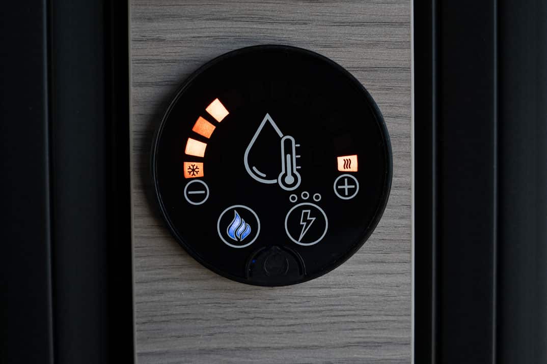 Commande chauffe-eau hors gel de l'HorizonVan