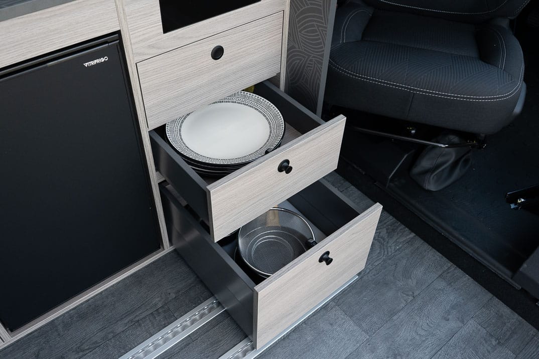 Tiroirs cuisine HorizonVan UP