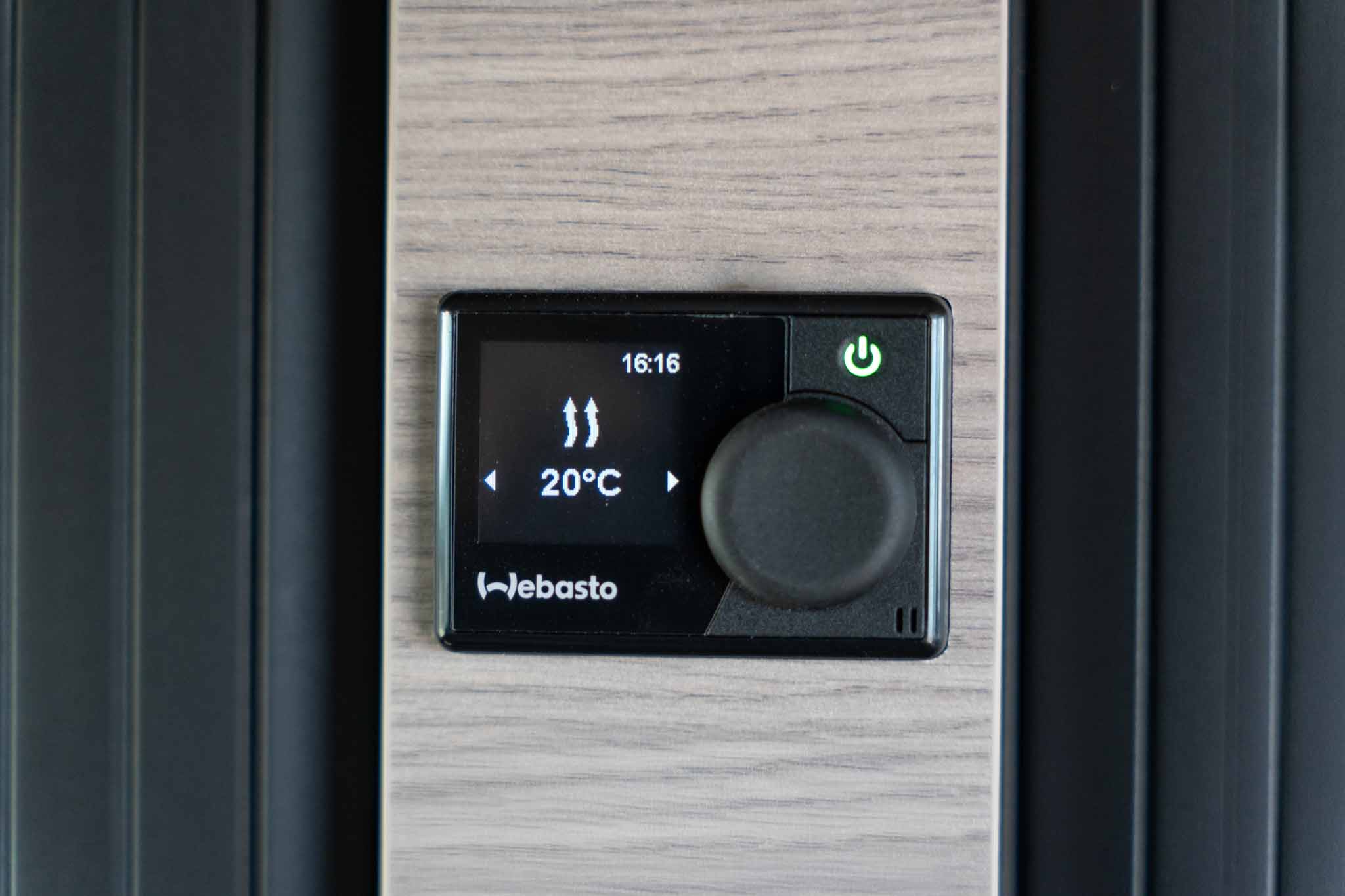 Commande chauffage HorizonVan