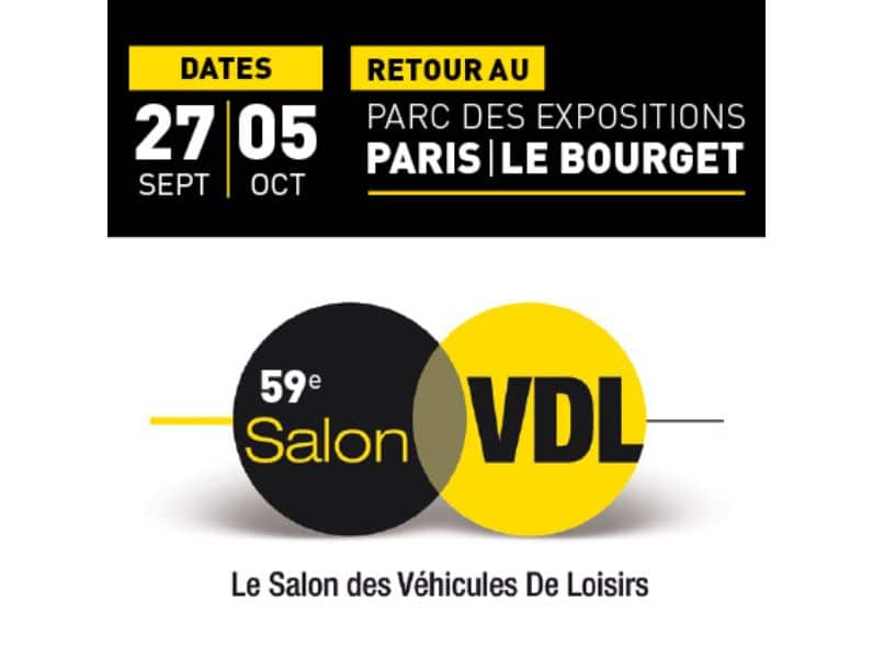SALON DES VÉHICULES DE LOISIRS – Parc des expositions Paris le Bourget – Le Bourget (93)